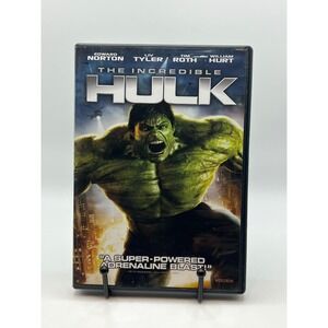 The Incredible Hulk DVD Movie Edward Norton Liv Tyler Tim Roth William Hurt 2008